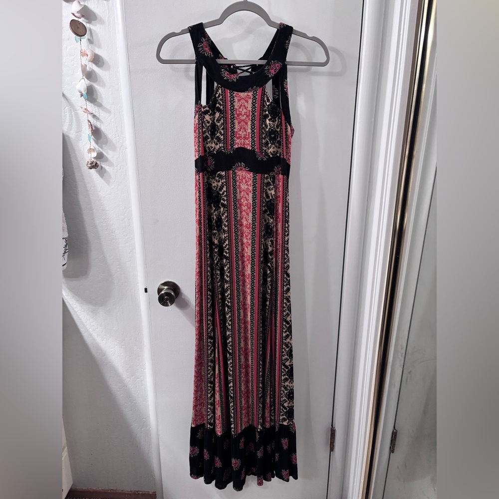 Free People Boho Patterned Maxi Dress - Picture 2 of 11
